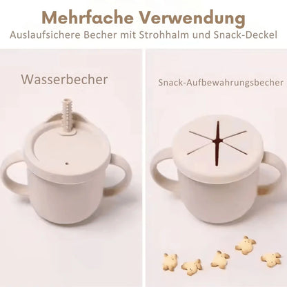 DinoDelight™ – Silikon-Geschirrset für Kinder ab 3+ – Fördert Sicheres und Spaßiges Essen