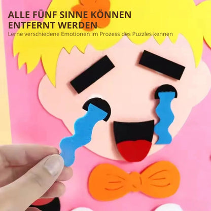 PlayfulMinds™ – DIY Emotion Puzzle für Kinder ab 3+ – Fördert Emotionale Intelligenz