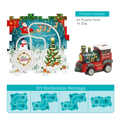 WonderTrack – DIY Weihnachtszug Bahnset Kinder ab 6 Jahren