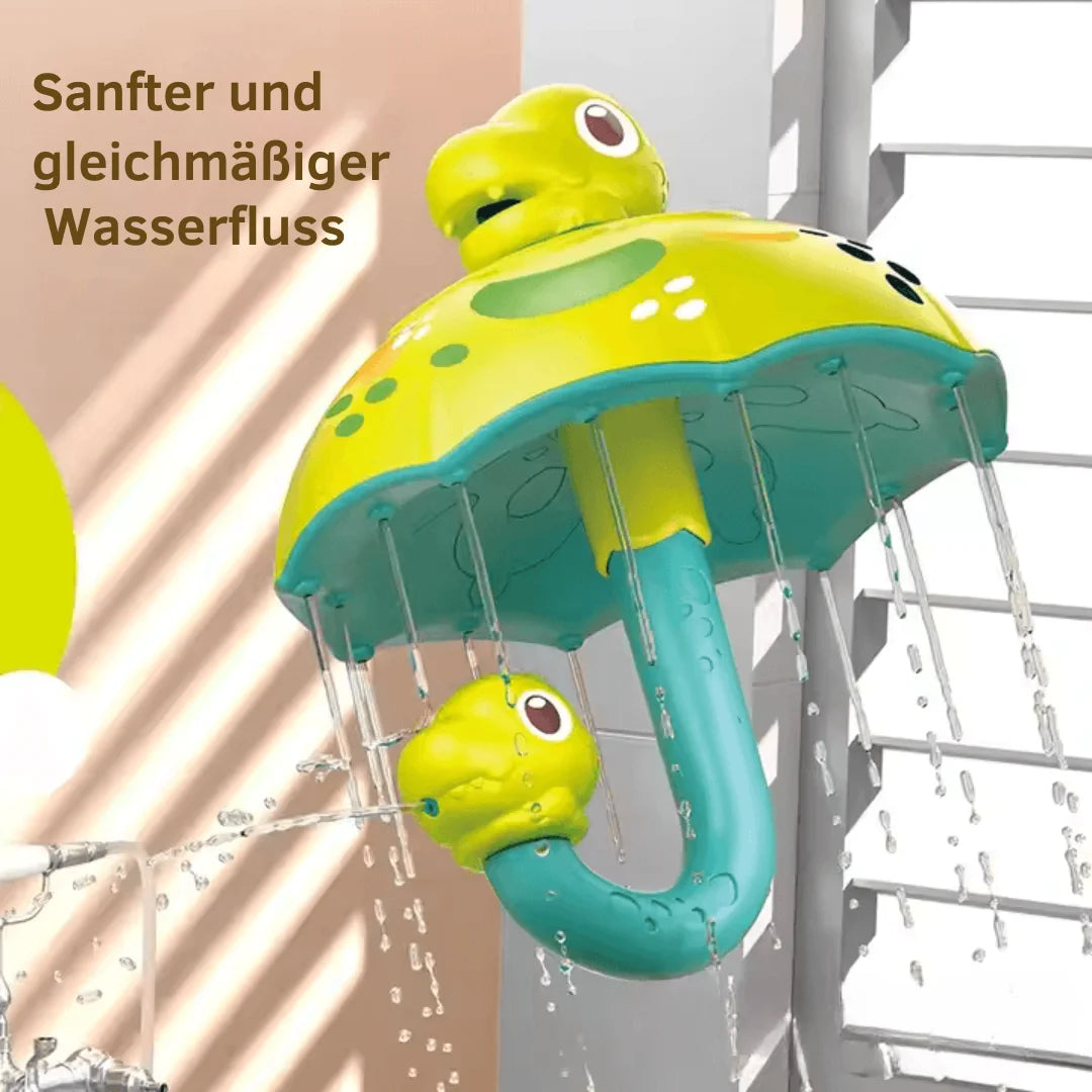 SprinkleShell™ - Schildkröten-Dusch- und Badespielzeug für Kinder ab 2 Jahren - regt zum Wasserspiel zu Hause an