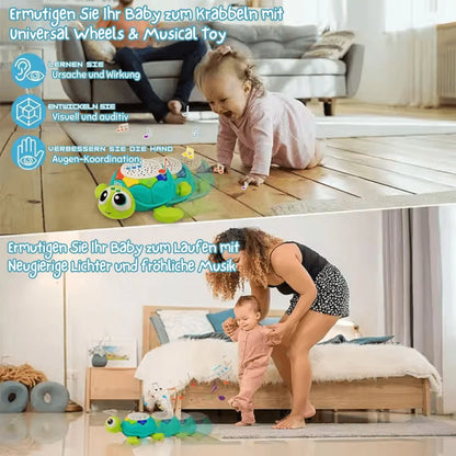 StarShell™ – Schildkrötenprojektor für Kinder ab 3+ – Fördert das Krabbeln