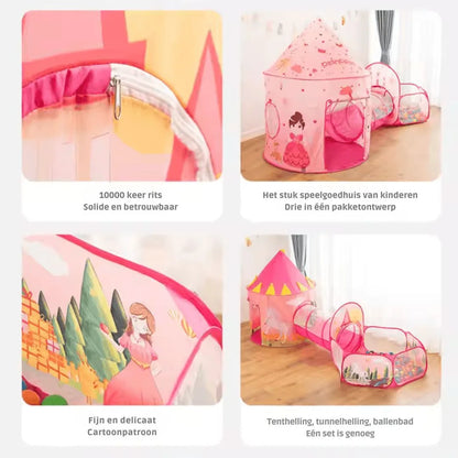 DreamNest™ – Einhornzelt für Kinder ab 3+ – Fantasievolles Spiel