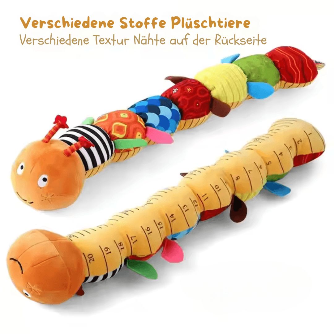 PlayfulPals™ – Musikalisches Plüschrassel für Kinder ab 0+ – Fördert die Sensorische Entwicklung