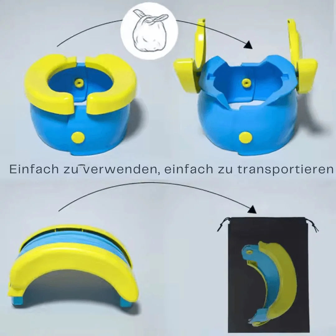 CleverPotty Reise-Töpfchen für Kleinkinder – Töpfchentraining – Ab 1 Jahr