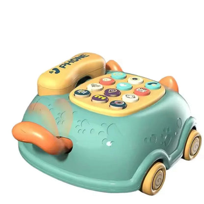 KittyDial – Musikalisches Babytelefon zum Ziehen – Motorik & Spielspaß – Ab 1 Jahr