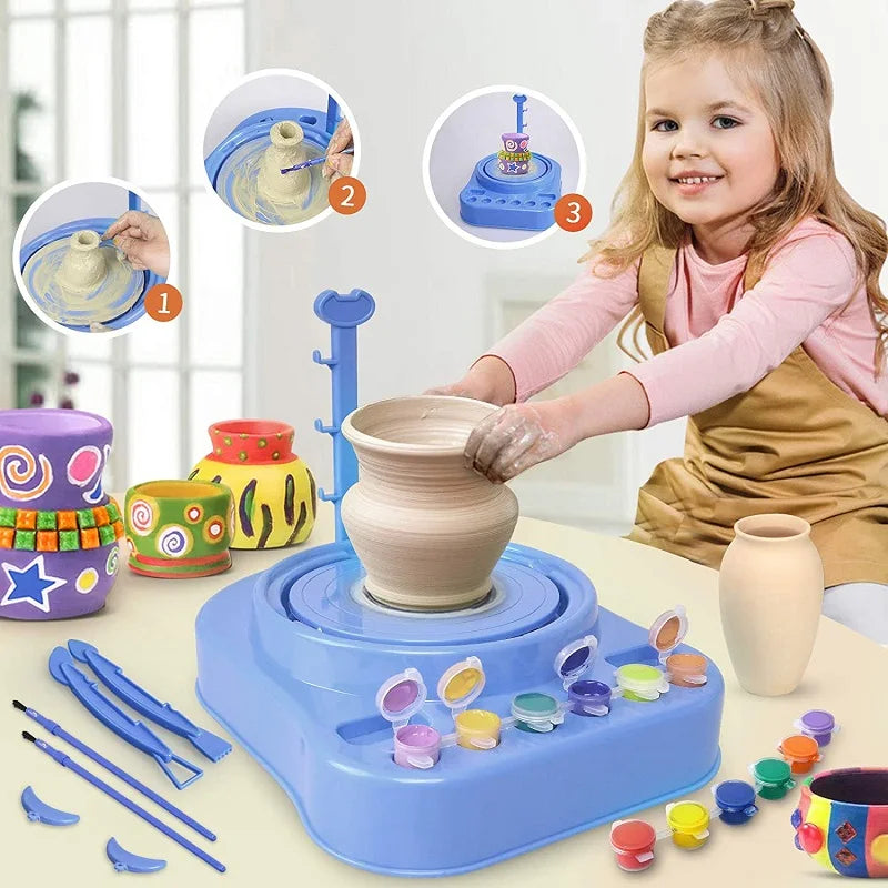 PotterySet -Kinder-Töpfer-Set – Eltern und Kinder Freude