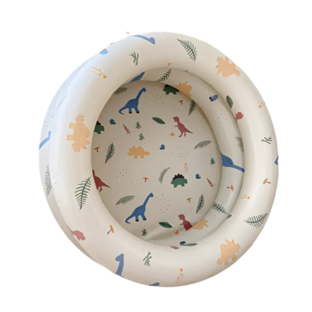 WadeWave - Aufblasbarer PVC-Baby-Pool für Kleinkinder ab 2 Jahren - Wasserspiel im Freien, abgerundetes Design