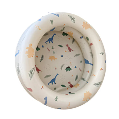 WadeWave - Aufblasbarer PVC-Baby-Pool für Kleinkinder ab 2 Jahren - Wasserspiel im Freien, abgerundetes Design