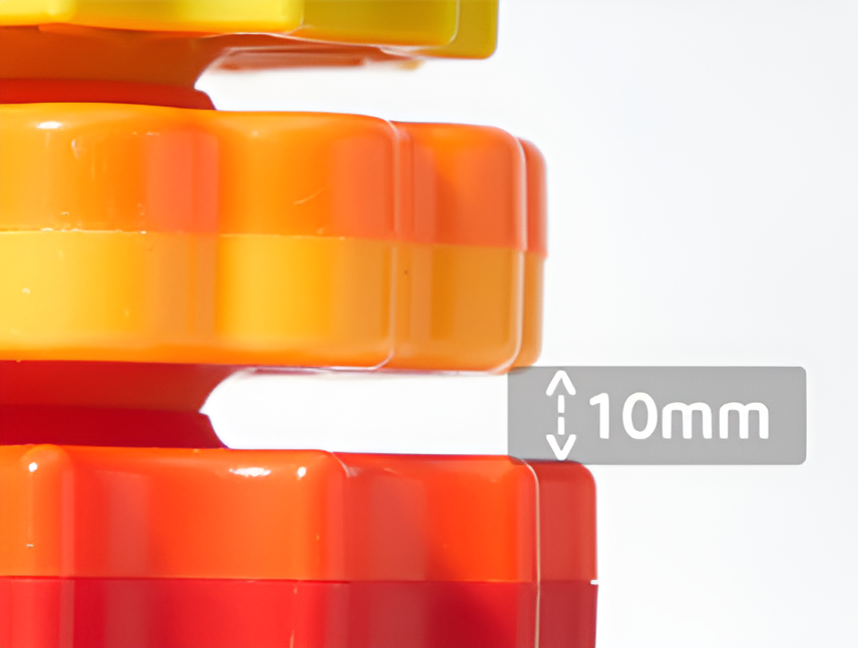 ColorSpin - Baby Spin Bunter Stapelturm