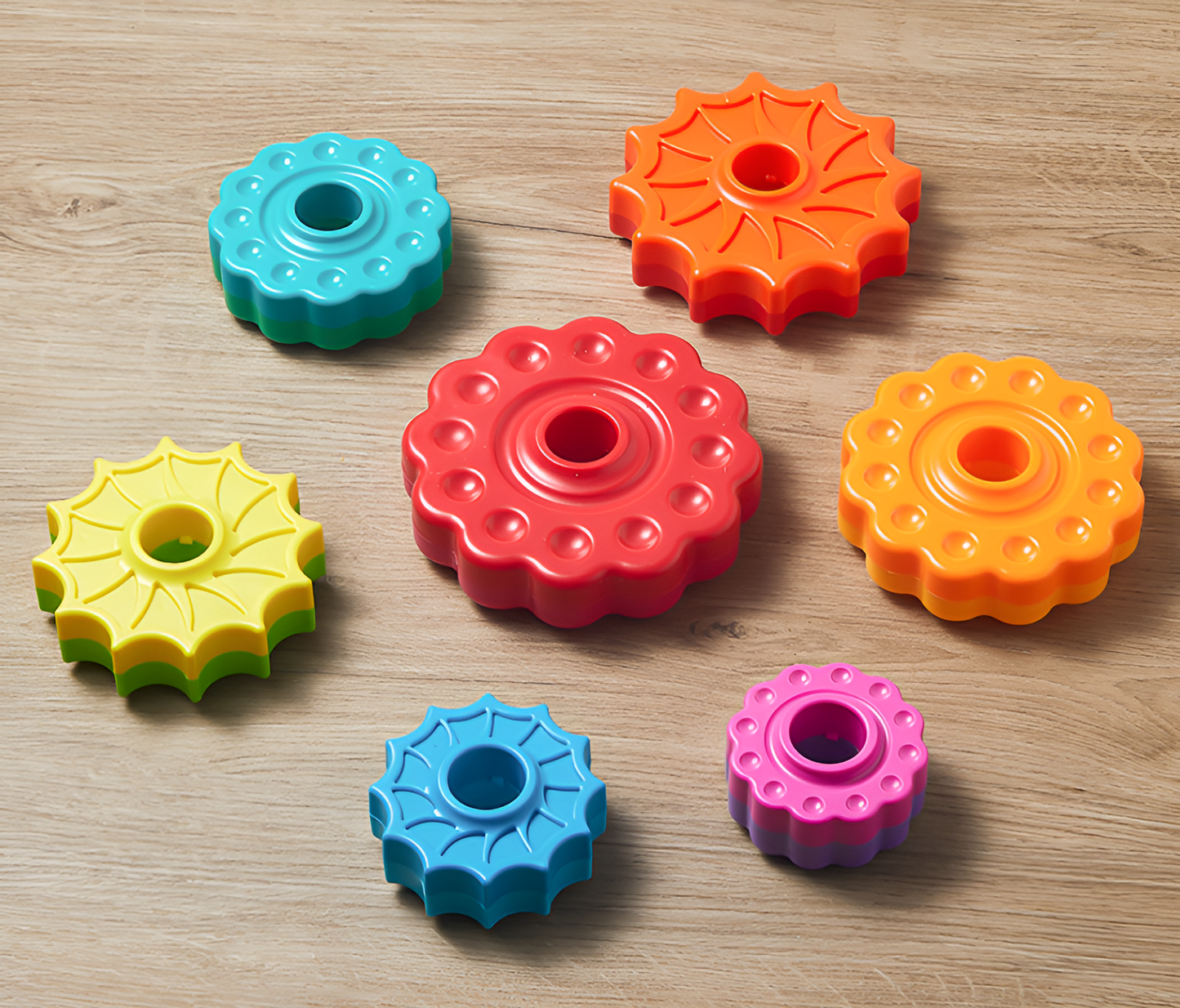 ColorSpin - Baby Spin Bunter Stapelturm