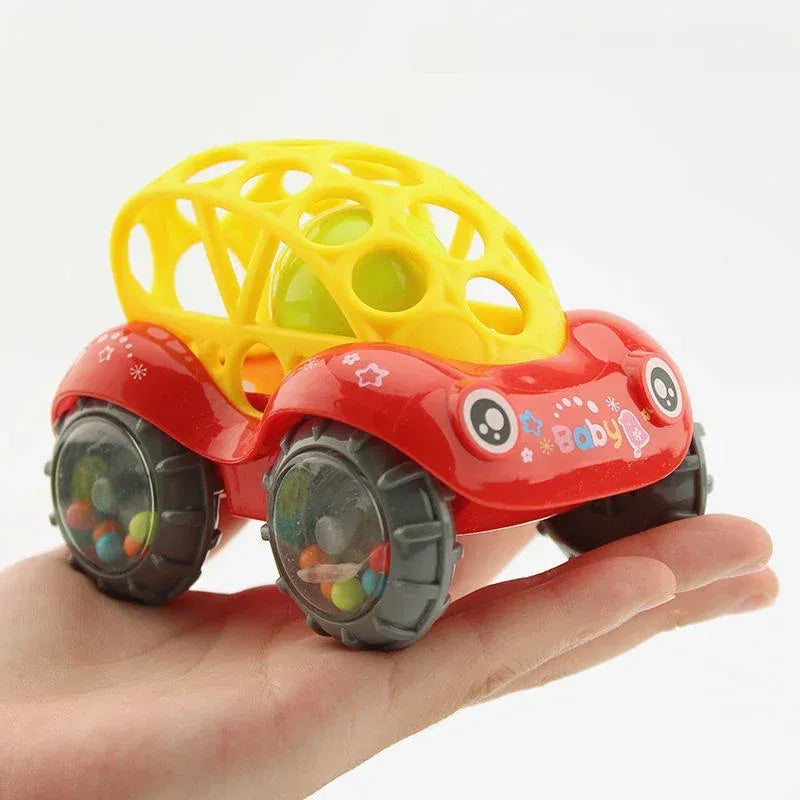 RattleRover – Rollendes Auto-Spielzeug für Babys ab 6 Monaten – Fördert Krabbeln & Sensorisches Spielen