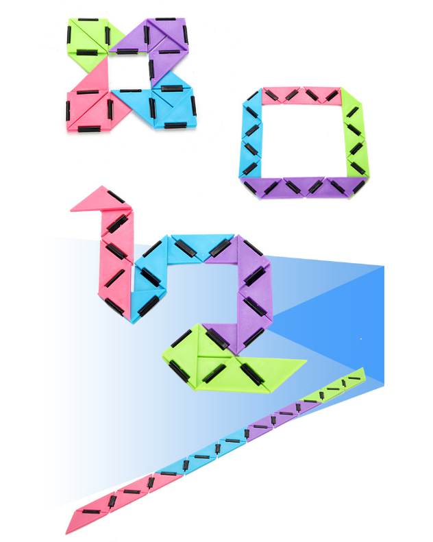 FlexiMind™ – Kunststoff Scharnier-Puzzle für Kinder ab 5 Jahren