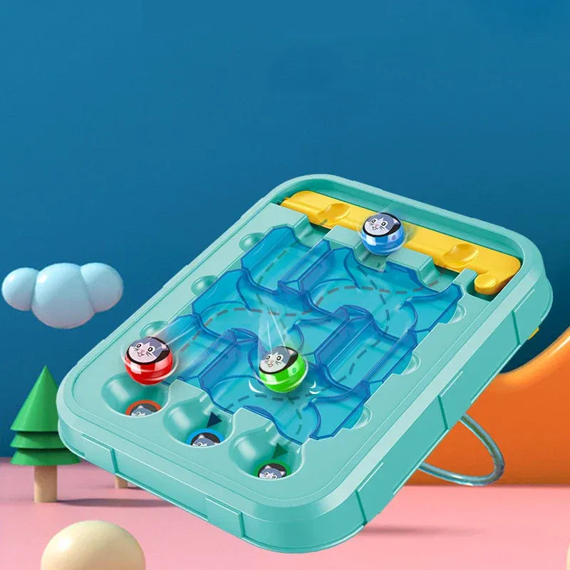 TiltTrack – Kugellabyrinth-Puzzlespiel für Kinder ab 5 Jahren – Verbessert Konzentration & räumliches Denken