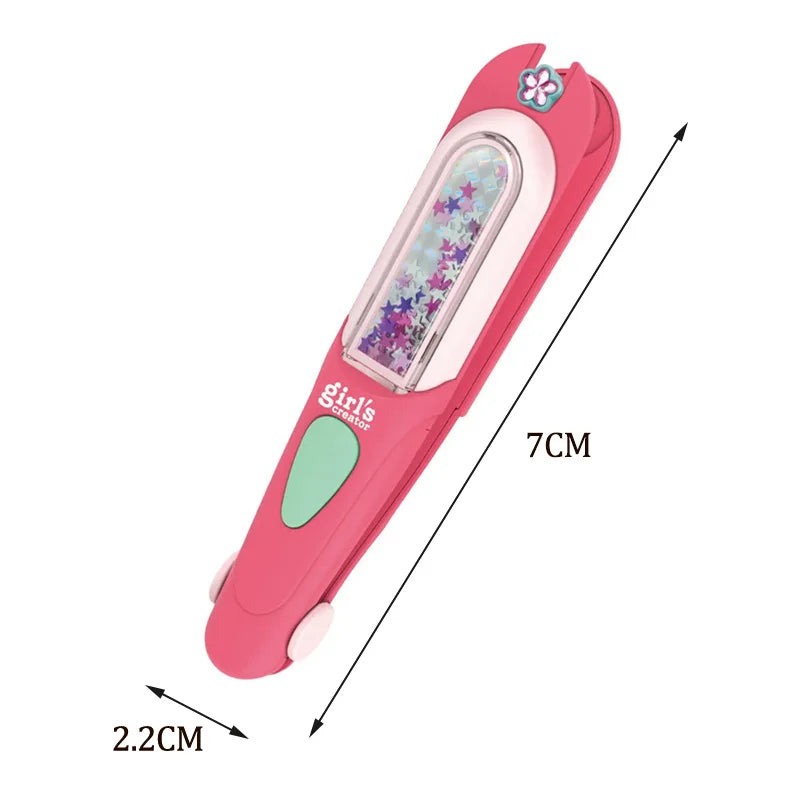 GlamDazzle™ – Haarschmuck-Stempelset für Kinder ab 6 Jahren