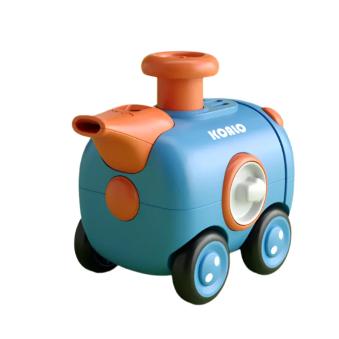 WhimsyWheels™ - Interaktives Tier-Zug-Spielzeug für Kinder ab 2 Jahren - Pfeifen, Wechseln & Erforschen