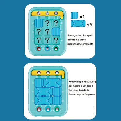 TiltTrack – Kugellabyrinth-Puzzlespiel für Kinder ab 5 Jahren – Verbessert Konzentration & räumliches Denken