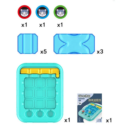 TiltTrack – Kugellabyrinth-Puzzlespiel für Kinder ab 5 Jahren – Verbessert Konzentration & räumliches Denken