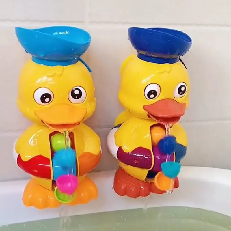 TubTwirls – Enten- & Wasserrad-Badespielzeug für Kinder ab 1,5 Jahren – Fördert interaktives Wasserspiel & motorische Fähigkeiten