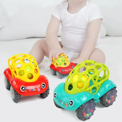 RattleRover – Rollendes Auto-Spielzeug für Babys ab 6 Monaten – Fördert Krabbeln & Sensorisches Spielen