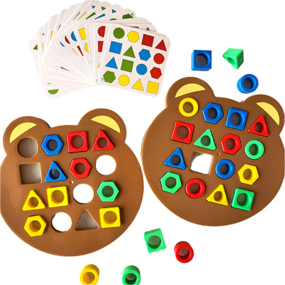 FormFriend – Lernspielzeug Bären-Formsortierer | Kognitives & Motorik-Spielspaß ab 3 Jahren