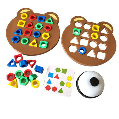 FormFriend – Lernspielzeug Bären-Formsortierer | Kognitives & Motorik-Spielspaß ab 3 Jahren