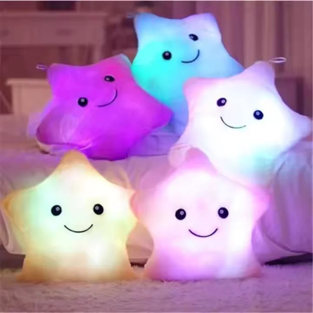 GlowSnug™ - Sternenkissen mit sanftem Glühen für Kinder ab 3 Jahren