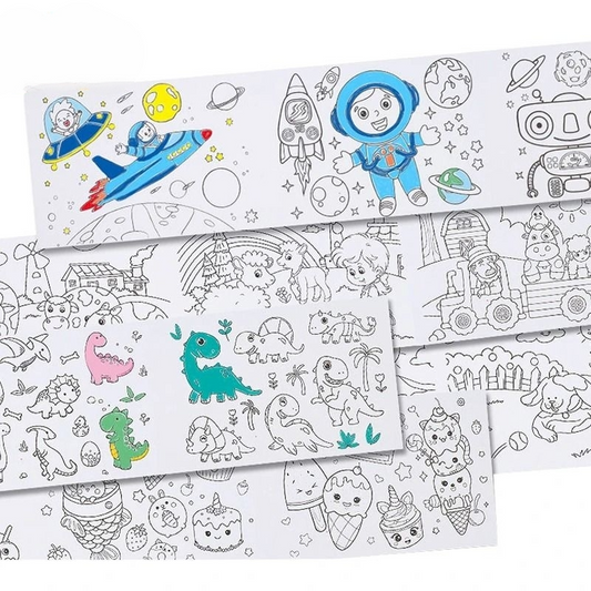 RollArt - Große farbige Tapetenrolle mit Abrisskante