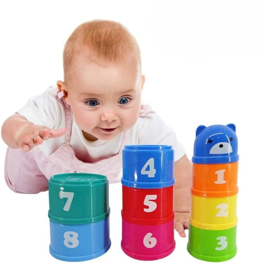 StackNLearn- Bunte Stapelbecher