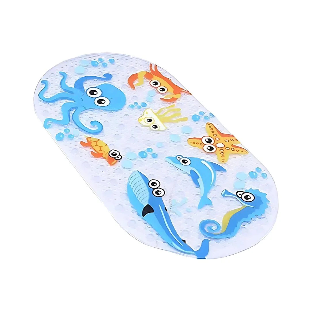 SafeSplash™ – Rutschfeste Badematte mit Saugnäpfen für Babys