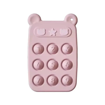 SiliPop™ - Zappel-Zahlenblock und Beißring aus Silikon für Babys