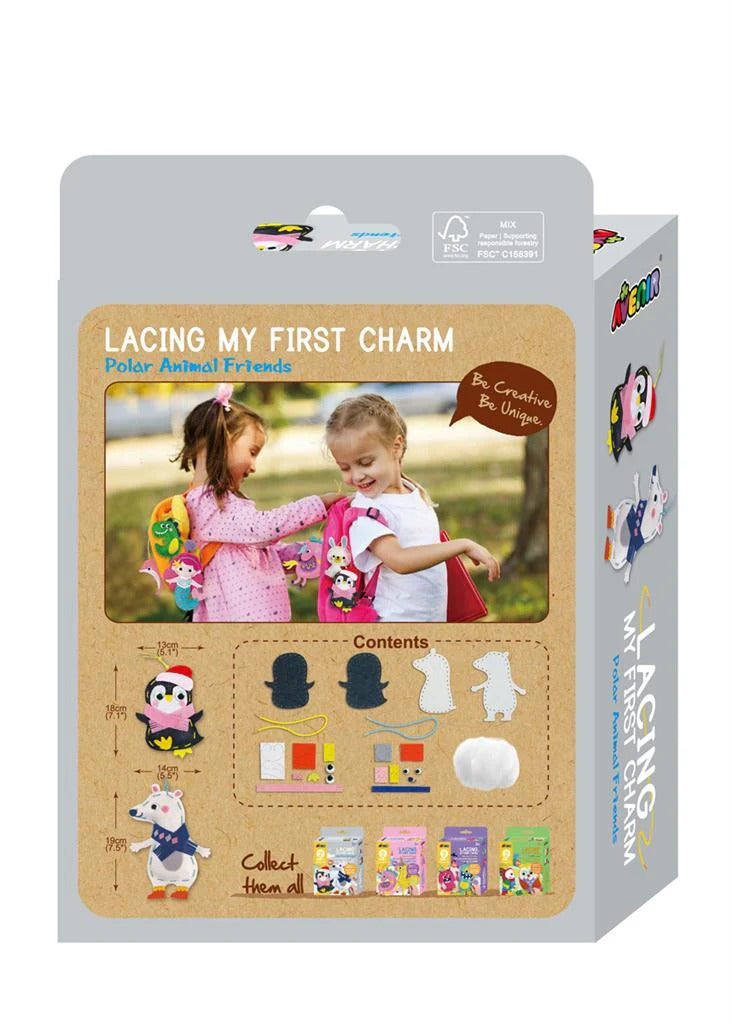 CharmiCritters – DIY-Tier-Bastelset für Kinder ab 3 Jahren – Fördert Kreativität & Feinmotorikvertrauen