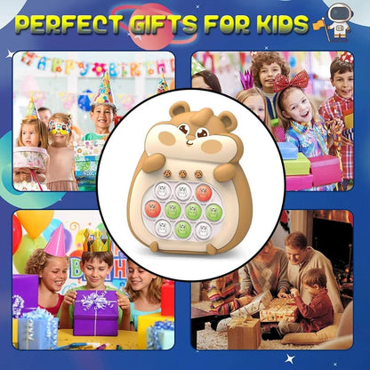 PopDash Schnelles Blasen-Reflexspiel für Kinder – Hand-Augen-Koordination Spielzeug – Ab 5 Jahren