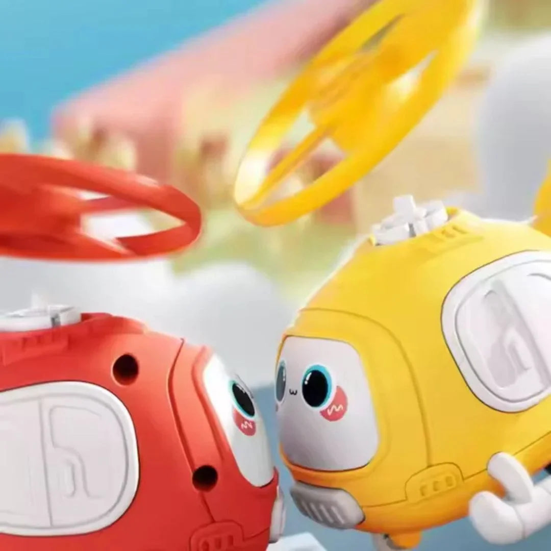 HoverMates™ – Cartoon Hubschrauber Spielzeug für Kinder ab 5 Jahren