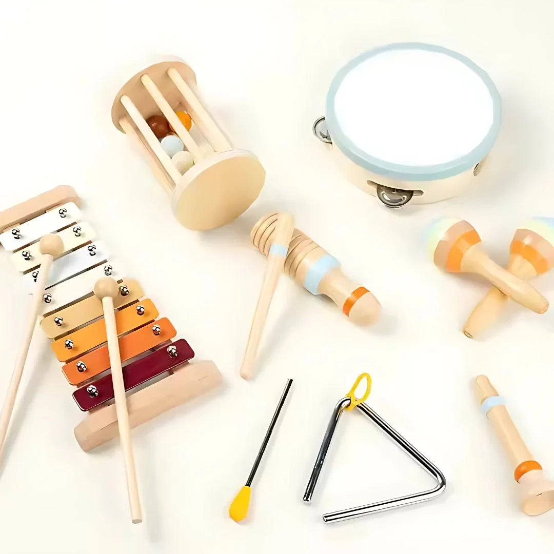 Bellzy™ – Montessori Baby Glockenrassel für Babys ab 5 Monaten