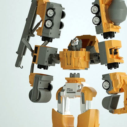 MagnaGear - Magnetisches Transformations-Engineering-Auto-zusammengebautes Spielzeug