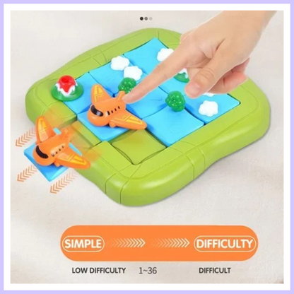 SkyPuzzle – Reisepuzzle für Kinder ab 6 Jahren – Schärft Konzentration und Geduld