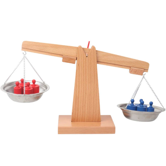 WeightWise – Montessori-Gewichtssatz für Kinder ab 3 Jahren – Fördert sensorische Logik- und Massenvergleichsfähigkeiten