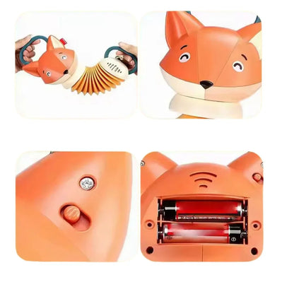 MelodyFox™ - Akkordeonspielzeug aus Holz für Kleinkinder