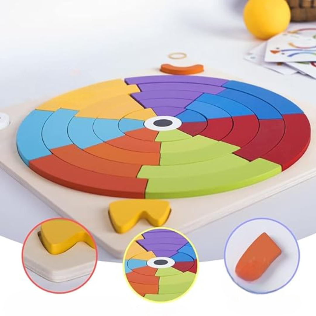 PalettePlay - Hölzernes Farbentwicklungsspiel