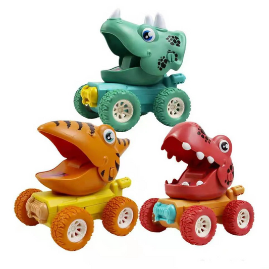 TrexTrek - Rückziehbare Dino-Monstertrucks