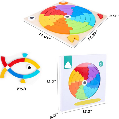 PalettePlay - Hölzernes Farbentwicklungsspiel