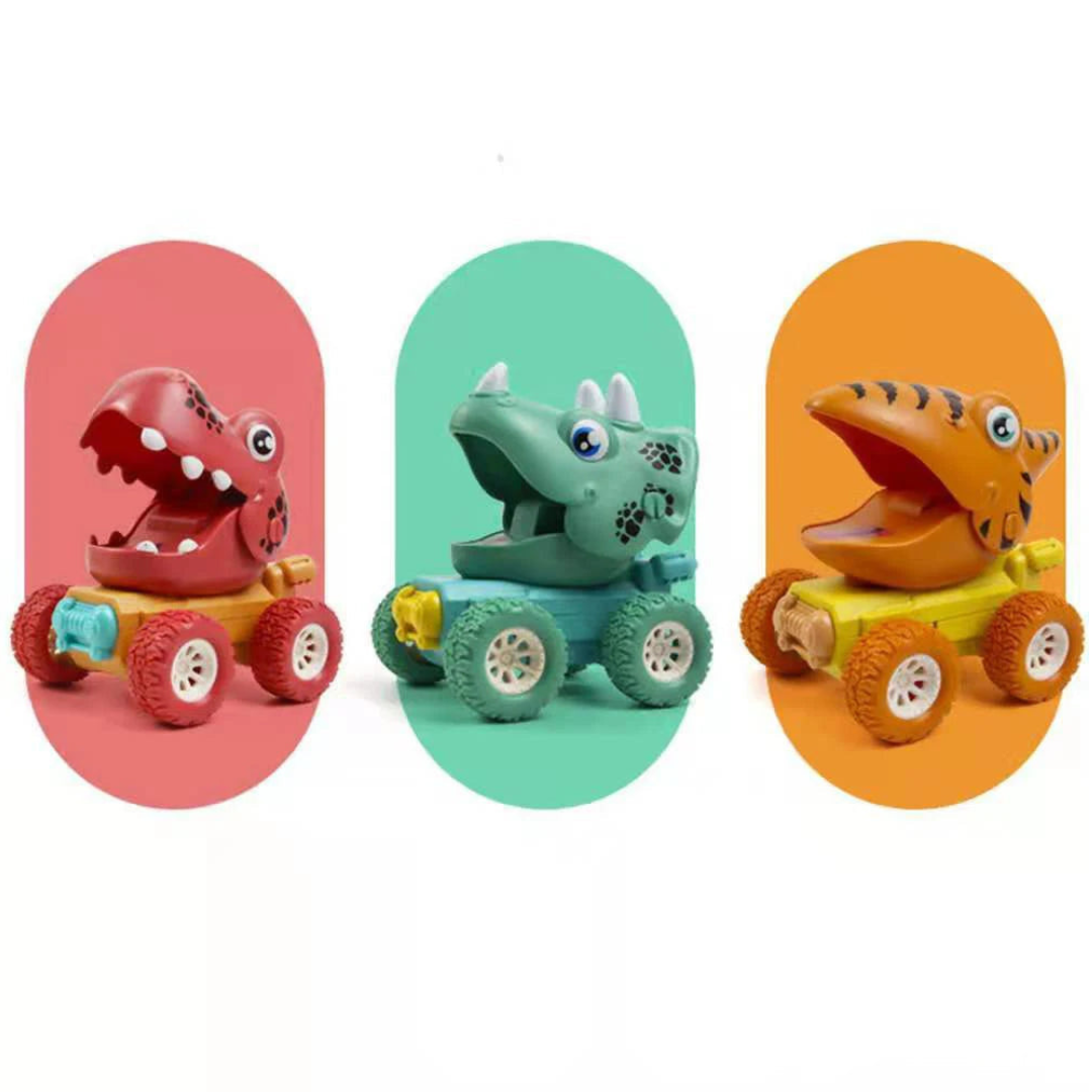 TrexTrek - Rückziehbare Dino-Monstertrucks