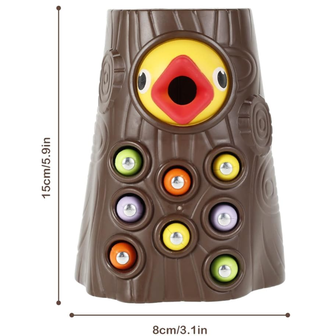 CatchCritters – Magnetisches Wurmspiel | Montessori Feinmotorik Spielzeug für Kinder ab 3 Jahren