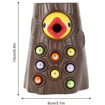 CatchCritters – Magnetisches Wurmspiel | Montessori Feinmotorik Spielzeug für Kinder ab 3 Jahren