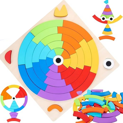 PalettePlay - Hölzernes Farbentwicklungsspiel