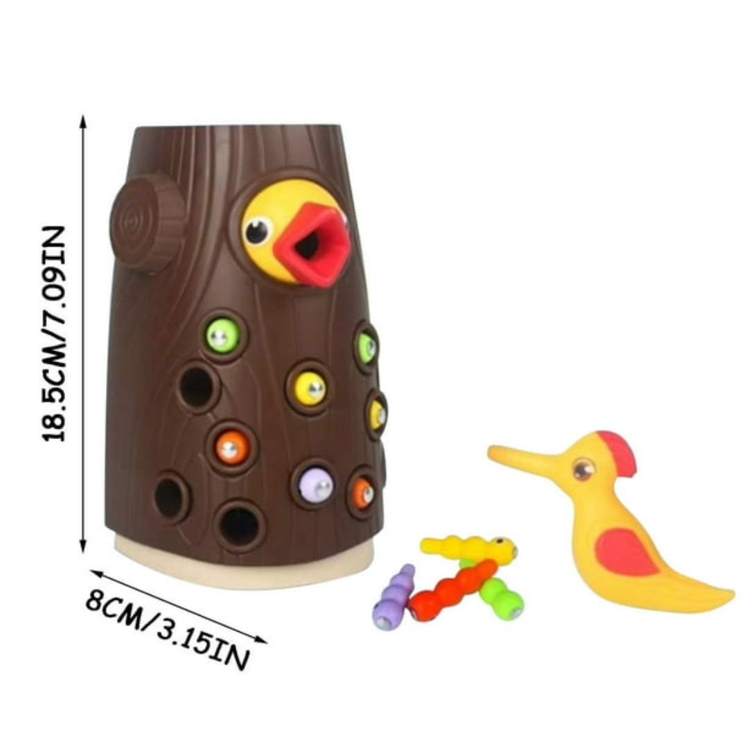 CatchCritters – Magnetisches Wurmspiel | Montessori Feinmotorik Spielzeug für Kinder ab 3 Jahren