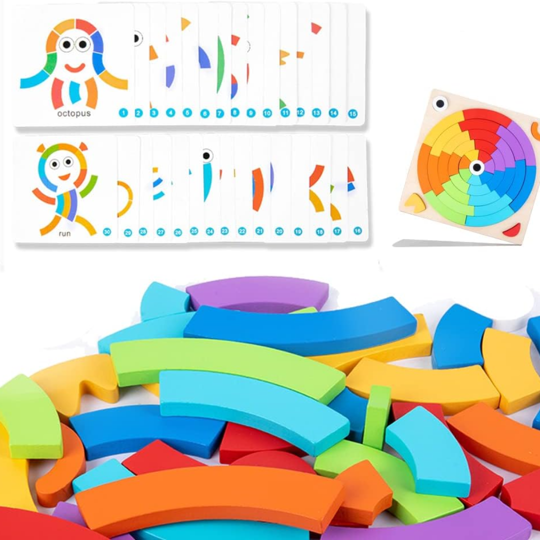 PalettePlay - Hölzernes Farbentwicklungsspiel