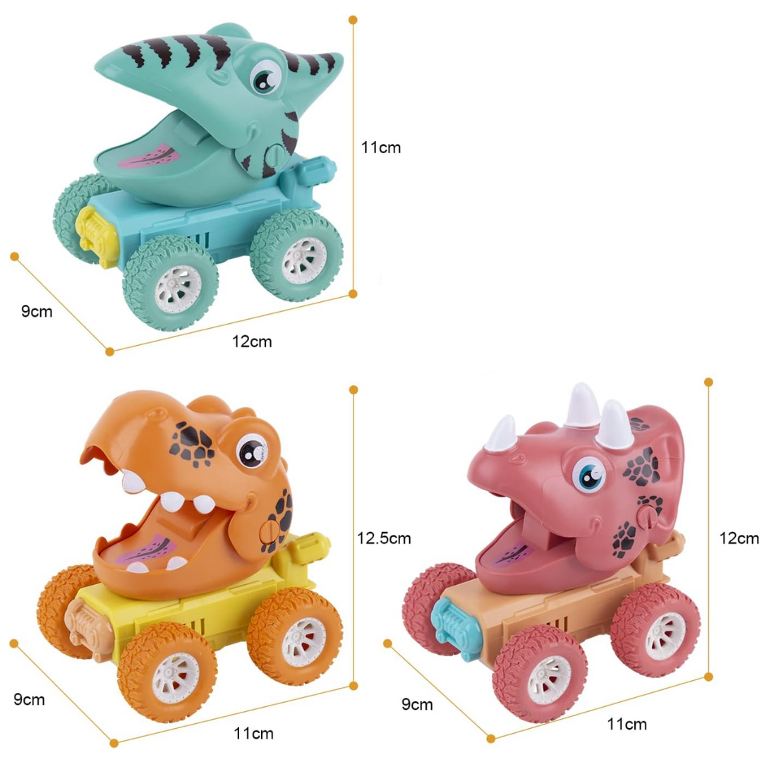 TrexTrek - Rückziehbare Dino-Monstertrucks