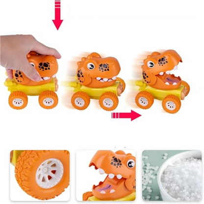 TrexTrek - Rückziehbare Dino-Monstertrucks