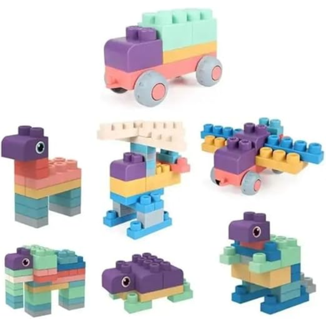 SquishCubes - Silikonklötze für sicheres Spielen